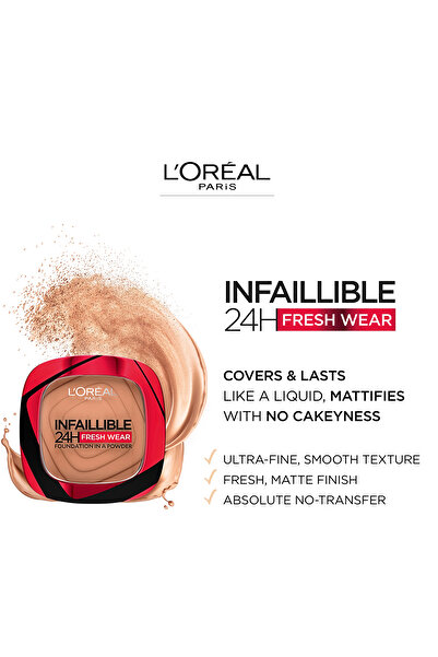 Fit Me Long-Wear Powder Foundation - 40 Cashmere