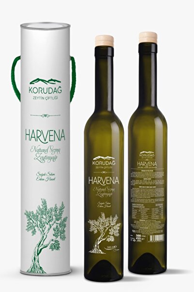 Harvena 500 ml Erken Hasat Soğuk Sıkım Sızma Zeytinyağı