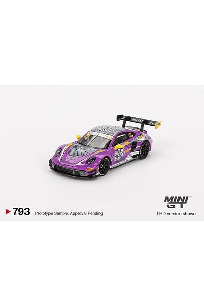mini gt Porsche 911 Gt3 R # 27 Hubauto Racing 2023 Fia Gt World Cup 70Th Macau Grand Prix Mgt00793