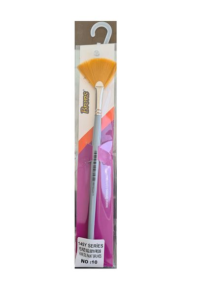 Brons Fan Oil / Acrylic Paint Brush No:10