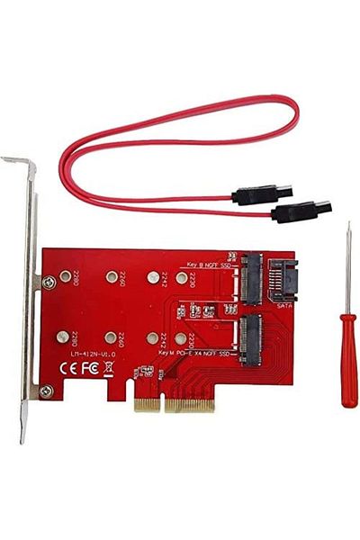 STOREMAX Ezg 4481 Ngff M.2 B+M Key Ssd to Pci-E Express Card 4X Converter Converter Ezsnshop 1065757