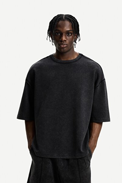 Bershka Oversize short sleeve T-shirt