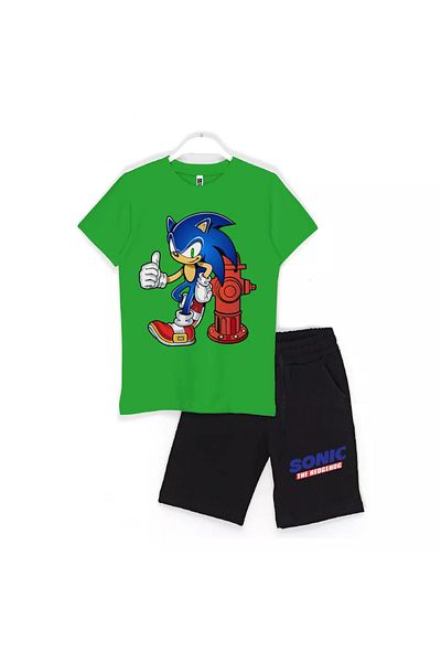 Built By Crazy Sonic Hydrant Short Kids Shorts Set