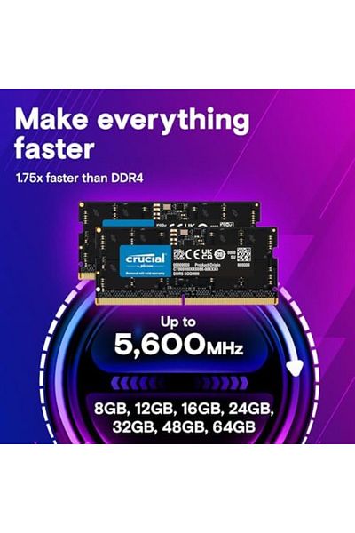 Mu Art Ahşap Mrt Ddr5 Ram 24Gb Kit (2X12Gb) 5600Mhz Sodimm, Belle for Laptop/Notebook