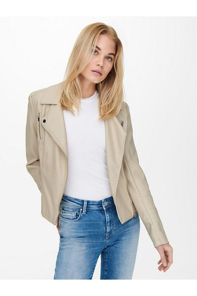 ONLY Jachetă de piele pentru femei Onlgemma Faux Leather Biker Otw Noos 15153079