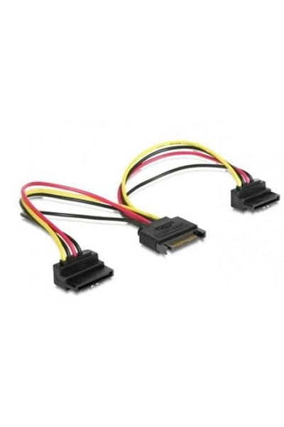 Gembird Gembird CC-SATAM2F-02 cable, SATA splitter, 15cm, 90 degree angle