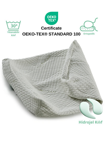 Rudu Hidrogel Hidrogel Jastučnica Dvostrano Visco Visko 51x41x13-11cm