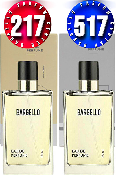Bargello 217 Kadın Parfüm Floral 50 ML EDP + Bargello 517 Erkek Parfüm Woody 50 ML EDP