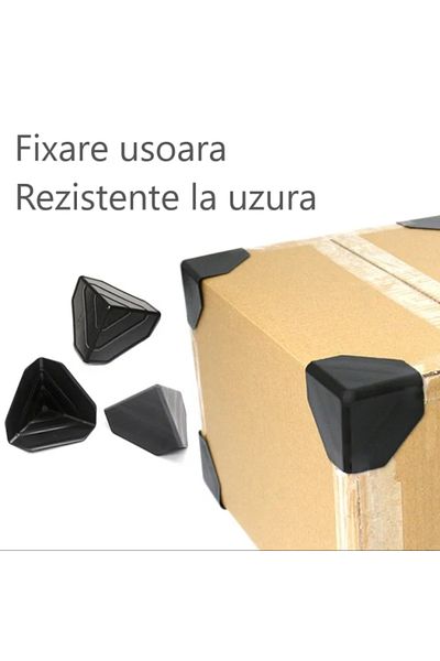 Empria Set Of Box Corner Protectors, Anti-collision, , 50 Pieces, 7.4x7.4x7.4x0.1 Cm