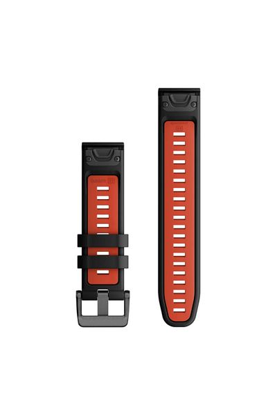 Garmin Quickfit 22 mm Replacement Strap - Black Red