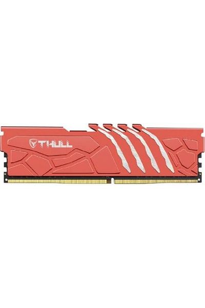 Mu Art Ahşap Mrt Vortex 8Gb 3600Mhz Cl19 1.35V Red Heatsink Ddr4 Ram Thl-Pcvtx28800D4-8G-R Art 871301