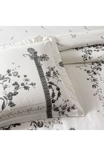 Taç Taç Clymena Satin Double Duvet Cover Set White