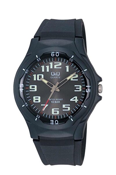 Q&Q Siyah Coçuk Kol Saati Silikon 10 Atm Su Geçirmez Japan Quartz Vp58j002y