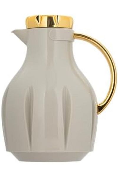 ALSAIF Al Saif Cookware Deva Coffee And Tea Vacuum Flask, Leak-proof And Keeps Drinks Hot, 1l, Light