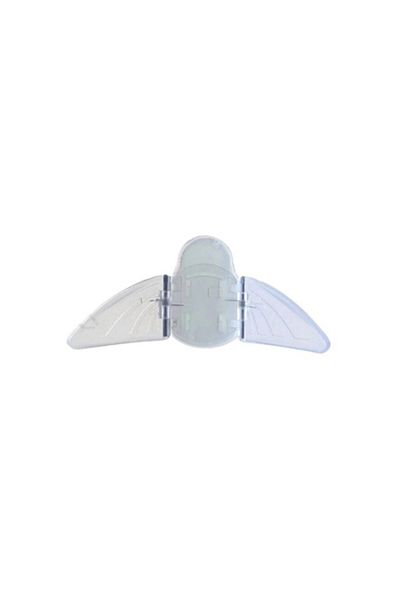 Empria Butterfly Safety Lock For Sliding Doors And Windows, 17 X 6 X 0.5 Cm, Transparent