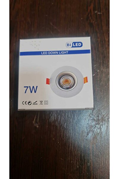 BİLED biled 3500k 7 wled down lıght beyaz kasa gün ışığı