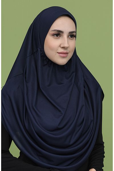 sefamerve 1402-05 Model Dark Blue Prayer Cloth