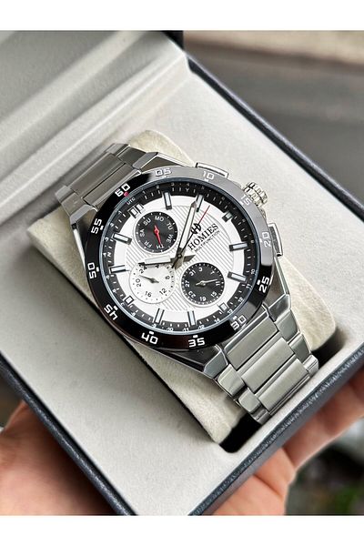 Homies With Steel Calendar Multifunction Guaranteed Men's Wristwatch Bracelet Gift Hmm99X