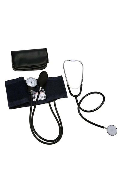 fulina Upper Arm Blood Pressure Stethoscope, With Zipper Bag, Suitable for Middle-Aged and Elderly People