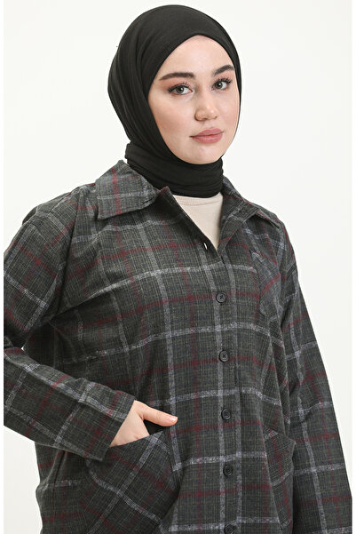 sefamerve Капелюх Haki Ekose - 6535-04 Модель