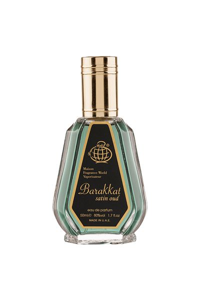 Fragrance World Barakkat Satin Oud Perfume, Fragrance World, eau de parfum 50 ml, unisex - εμπνευσμένο από το Oud Satin Mood