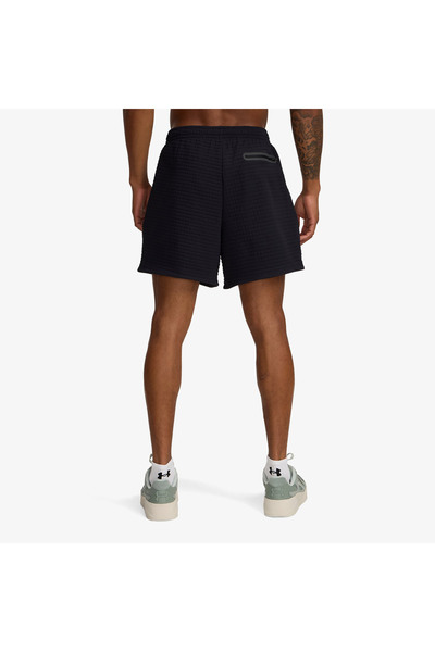 Under Armour Fleece Grid Erkek Siyah Şort