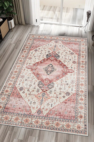 Evimle Makinede yıkanabilir kaymaz taban leke tutmaz mutfak halısı salon halı...