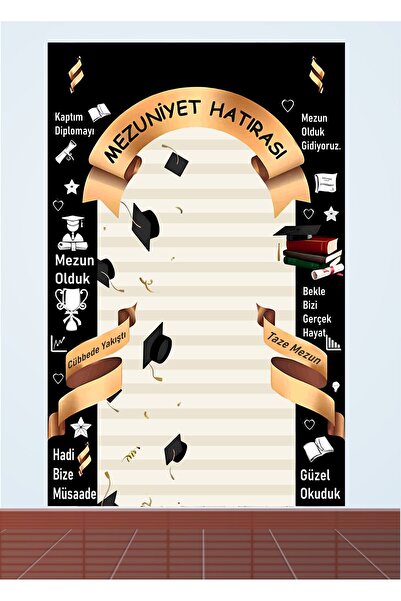 Göktuğ Hediyelik Mezuniyet Hatırası Afişi 100*150 cm