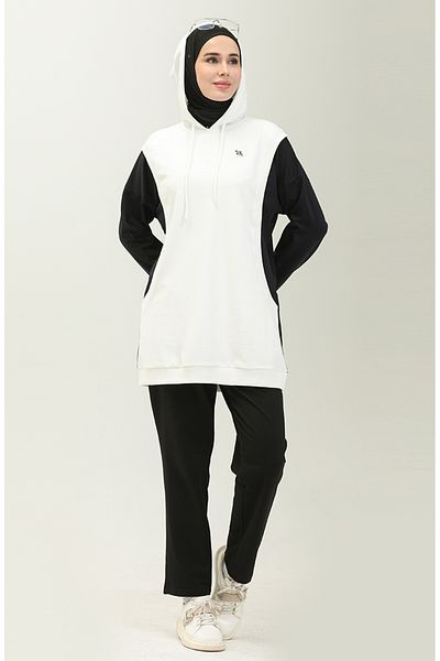 sefamerve Σετ αθλητικής φόρμας Navy Blue Garnish - 70090-02