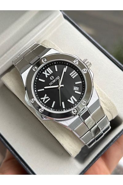 Homies With Steel Calendar Guaranteed Men's Wristwatch Bracelet Gift Hmd344S