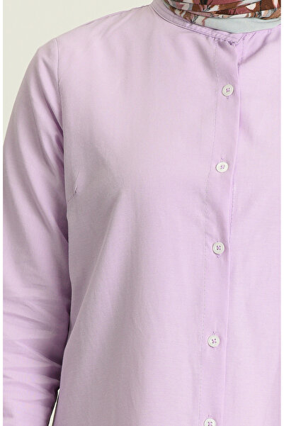 sefamerve Lilac Judge Collar Tunic - 6475-17