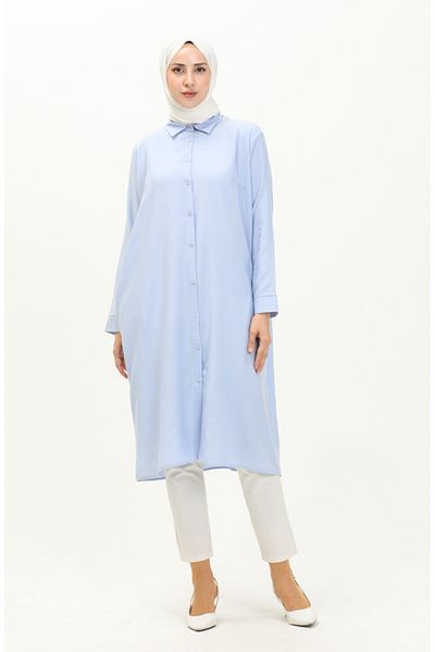 sefamerve Μπλε τουνίκ Raglan Arm - 6433-21