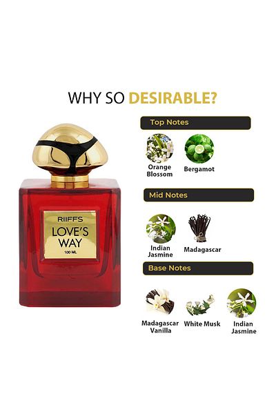 Riiffs Love's Way perfume, Riiffs, eau de parfum 100 ml, women