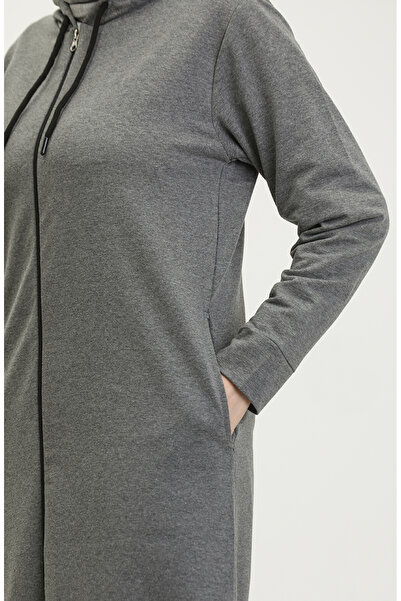 sefamerve İkili Eşofman Takım 24002-04 Gri Siyah