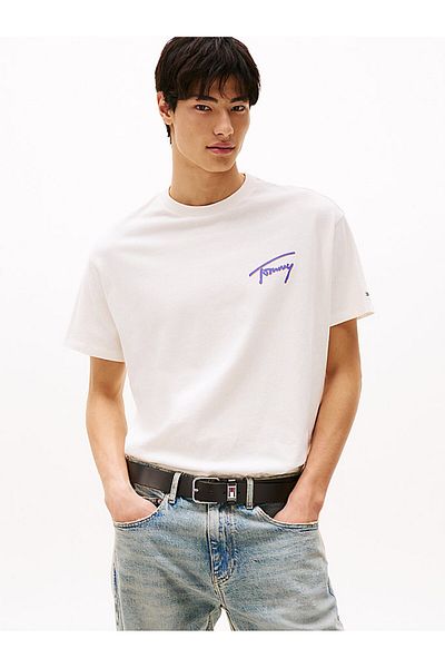 Tommy Hilfiger Tjm Rlx Vybledlé grafické tričko Ext
