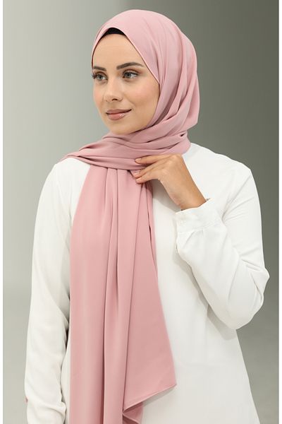 sefamerve Aymina Silk Cotton Shawl - 8612-11 Σκόνη