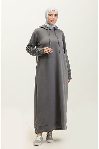 sefamerve Smoked Hood Sports Dress - Two Thread 0190-14