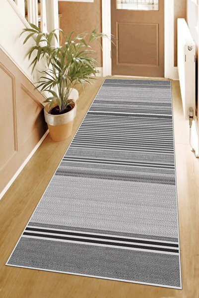 Hülya Home Kesme Yolluk Koridor Hol Antre Giriş Halısı Dijital Baskı Yıkanabi...