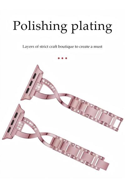 Generic LNKOO Replacement Band For Apple Watch Series 1/2/3/4 40mm Rose Pink