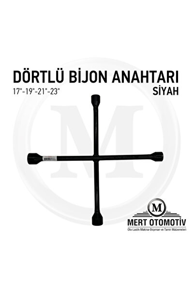 Bamek Siyah Dörtlü Bijon Anahtarı - BAMEK