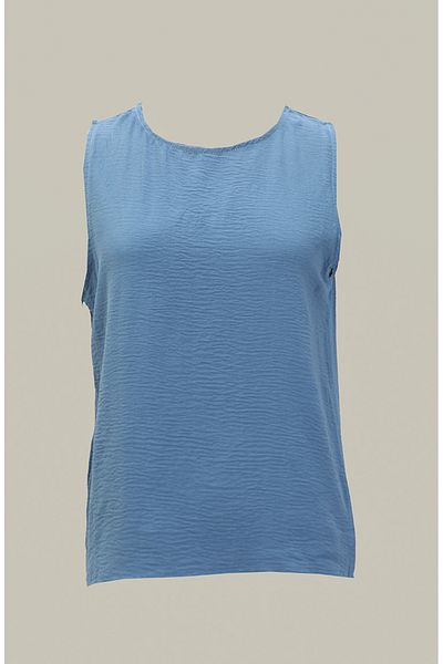 sefamerve Indigo Aerobin Tank Top - 0172-01