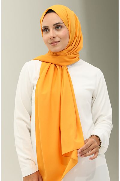 sefamerve Medina Silk Flat Wrap - 2027-17 Χρυσό