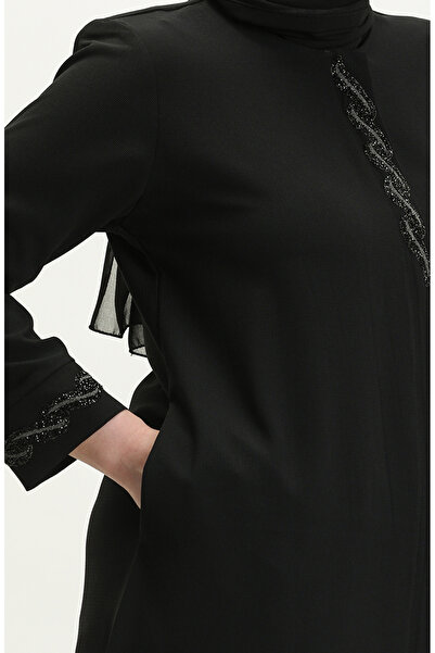 sefamerve Μαύρη Πέτρα εμπριμέ μεγάλου μεγέθους Ferace 5052-01