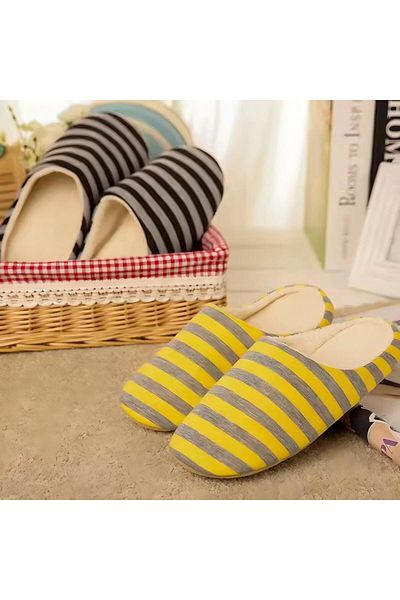 Generic Anti-skid Slip-On Slide Yellow/Grey