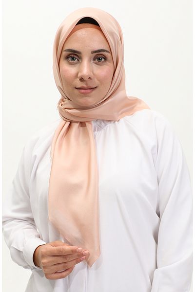 sefamerve Salmon Plain Scarf - Μοντέλο 1266-09
