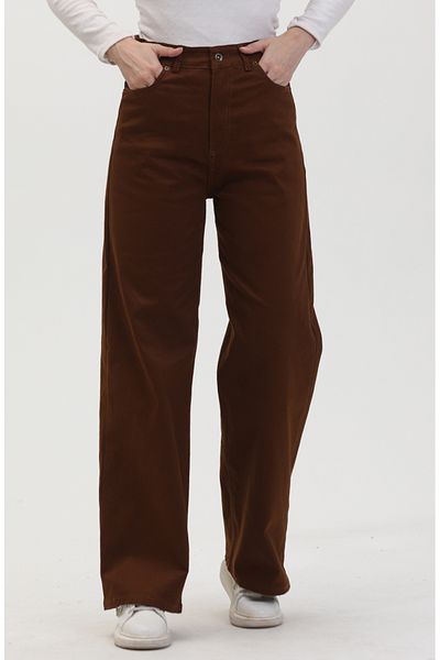 sefamerve Τζιν Plazzo Brown - 2727888 -03