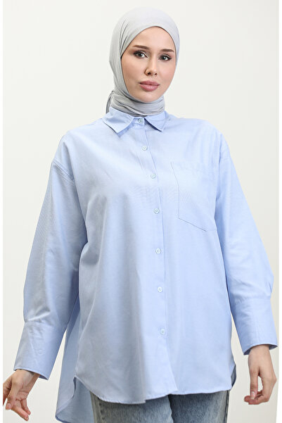 sefamerve Cepli Tunik 4805-03 Mavi