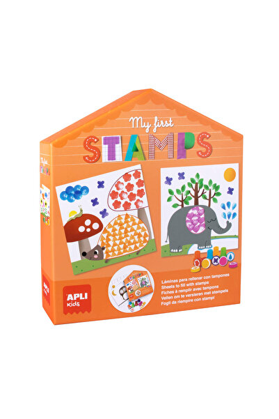 Apli Kids Joc educativ cu stampile, Primele mele Stampile, Apli Kids, 10 stam...
