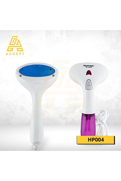 Generic مكواة بخار يدوية أرجوانية: لمسات سريعة، مناسبة للسفر، حرارة سريعة، تزيل شعر الحيوانات الأليفة بسهولة