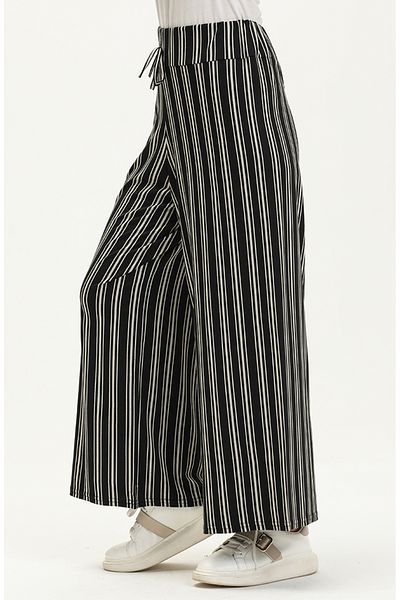 sefamerve Viscose Trousers 1027-01 Black